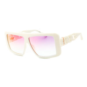 Guess GU00109 Women's Sunglasses β White / Violet Gradient Mirror, 60mm
