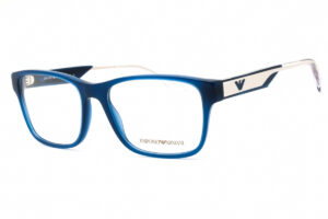 Emporio Armani EA3239 Men's Eyeglasses β Shiny Opaline Blue, 55mm