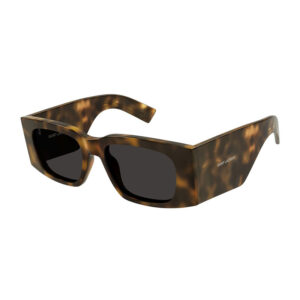 Saint Laurent SL654 Women's Sunglasses β Shiny Havana / Black, 52mm