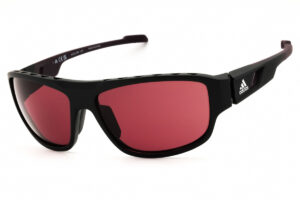 Adidas SP0045 Men's Sunglasses – Matte Black / Smoke, 61mm