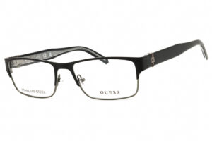 Guess GU50082 Men's Eyeglasses – Matte Black, 54mm