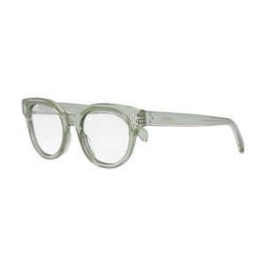 Celine CL50109I Men's Eyeglasses – Transparent Teal, 51mm
