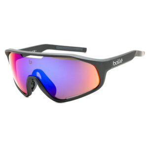 Bolle SHIFTER Men's Sunglasses β Matte Titanium / Volt Ultraviolet