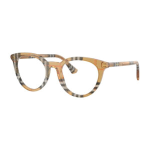 Burberry BE2429 Women's Eyeglasses – Check Sand, 50mm