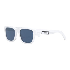 Dior DIORB23S1I Men's Sunglasses β Shiny White / Blue, 55mm