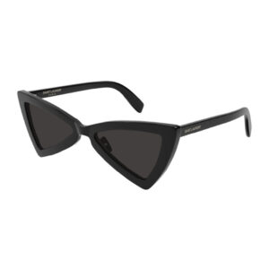 Saint Laurent SL207JERRY Women's Sunglasses β Shiny Black / Black, 53mm
