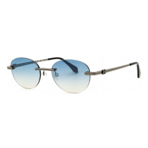 Palm Angels PERI10HCRYSTAL Unisex Sunglasses β Gunmetal / Blue Gradient Electric, 56mm