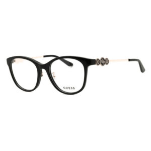 Guess GU50255-D Women's Eyeglasses β Shiny Black, 52mm