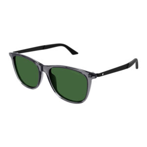 Montblanc MB0330S Men's Sunglasses β Grey/Black / Green, 56mm