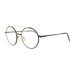 Thom Browne TB108 Men's Eyeglasses – Black/Gold, 50mm