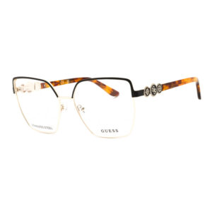 Guess GU50229 Women's Eyeglasses – Matte Dark Brown, 57mm