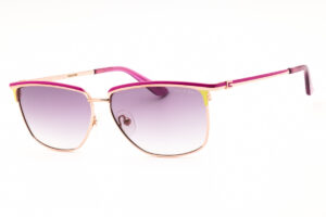 Guess GU00133 Women's Sunglasses – Violet / Violet Gradient Mirror, 56mm