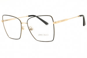 Jimmy Choo JC2007 Women's Eyeglasses β Pale Gold Black, 55mm
