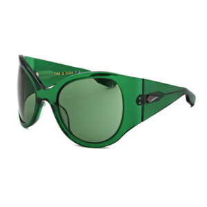 Rag & Bone RNB6004/S Women's Sunglasses β Green / Green, 56mm