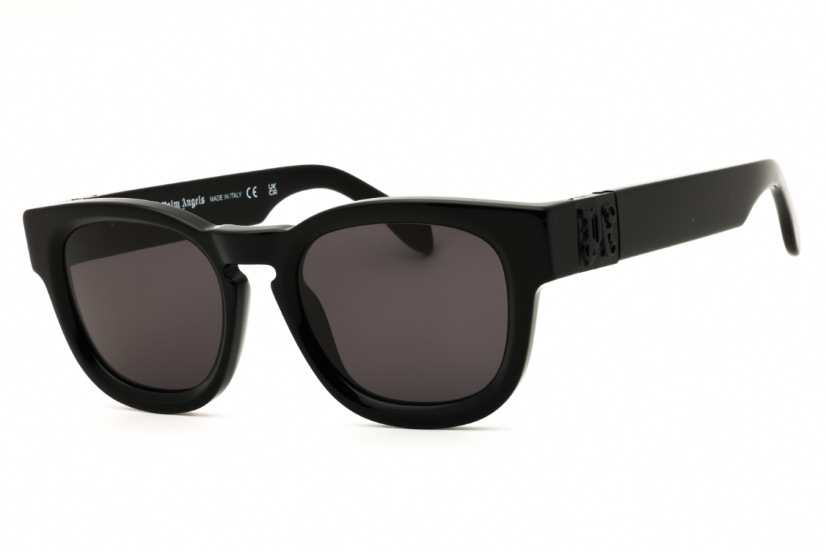 Palm Angels PERI064RIVERSIDE Unisex Sunglasses – Black Matte / Dark Grey, 52mm