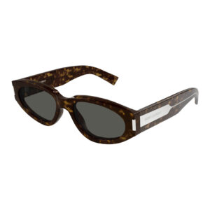 Saint Laurent SL618 Women's Sunglasses β Dark Havana / Grey, 56mm