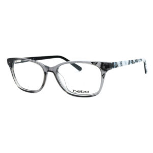 Bebe BB5163 Women's Eyeglasses – Grey Crystal, 55mm