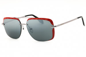 Adidas OR0017 Men's Sunglasses – Shiny Dark Ruthenium / Smoke Mirror, 62mm