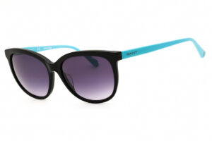 GANT GA8079 Women's Sunglasses β Shiny Black / Smoke Gradient, 57mm
