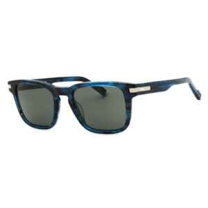 Zeiss ZS22519S Men's Sunglasses β Blue Horn / Green, 52mm