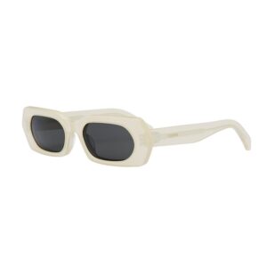 Celine CL40243I Women's Sunglasses – Opal Vanilla / Smoke, 51mm