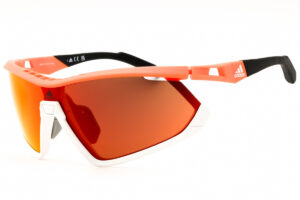 Adidas SP0055 Men's Sunglasses – White / Roviex Mirror