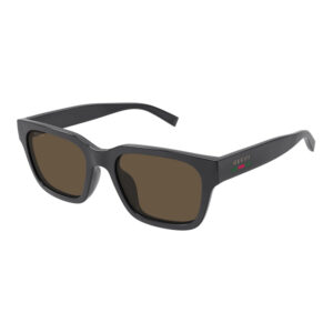 Gucci GG1857SK Men's Sunglasses β Dark Grey / Brown, 55mm