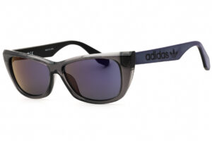 Adidas OR0027 Women's Sunglasses – Grey / Violet Gradient Mirror, 55mm