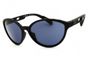 Adidas SP0012 Women's Sunglasses – Matte Black / Smoke, 61mm