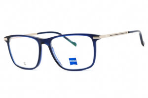 Zeiss ZS25723 Men's Eyeglasses – Transparent Blue, 55mm