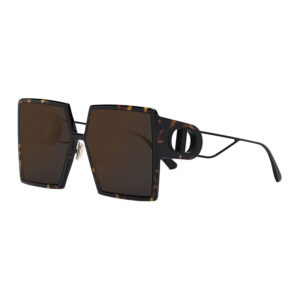 Dior 30MONTAIGNESU Women's Sunglasses – Dark Havana / Grey Mirror, 58mm