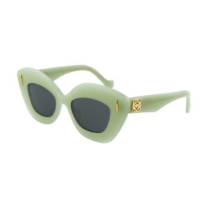 Loewe LW40127I Women's Sunglasses β Milky Green / Grey, 48mm