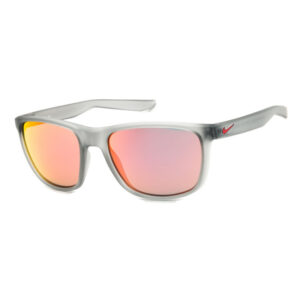 Nike NIKEESSENTIALENDEAVORFQ4619 Men's Sunglasses β Matte Wolf Grey / Grey Red Mirror, 57mm