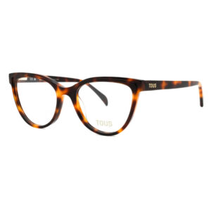Tous VTOC16 Women's Eyeglasses β Shiny Medium Havana, 53mm
