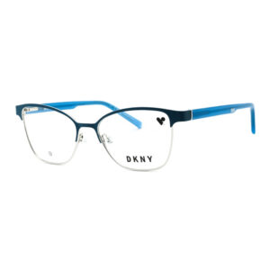DKNY DK3007 Women's Eyeglasses β Blue Teal/Silver, 52mm