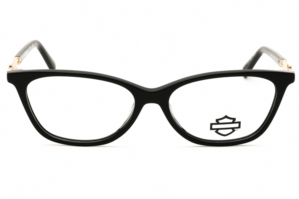 Harley Davidson HD50151 Women's Eyeglasses – Shiny Black, 54mm - Image 2