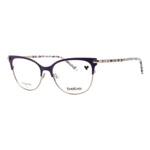 Bebe BB5224 Women's Eyeglasses β Plum, 55mm