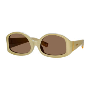 Jacquemus JAC/15 Women's Sunglasses – Beige / Brown, 55mm