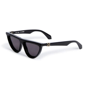 Off-White OERI13VJASPER Unisex Sunglasses β Black / Dark Grey, 53mm