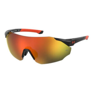 Under Armour UAHAMMER/F Men's Sunglasses β Black / Orange Multilayer Oleophobic