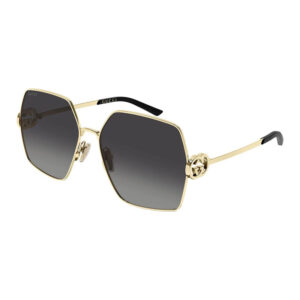 Gucci GG2163S Women's Sunglasses β Gold / Grey Gradient, 61mm