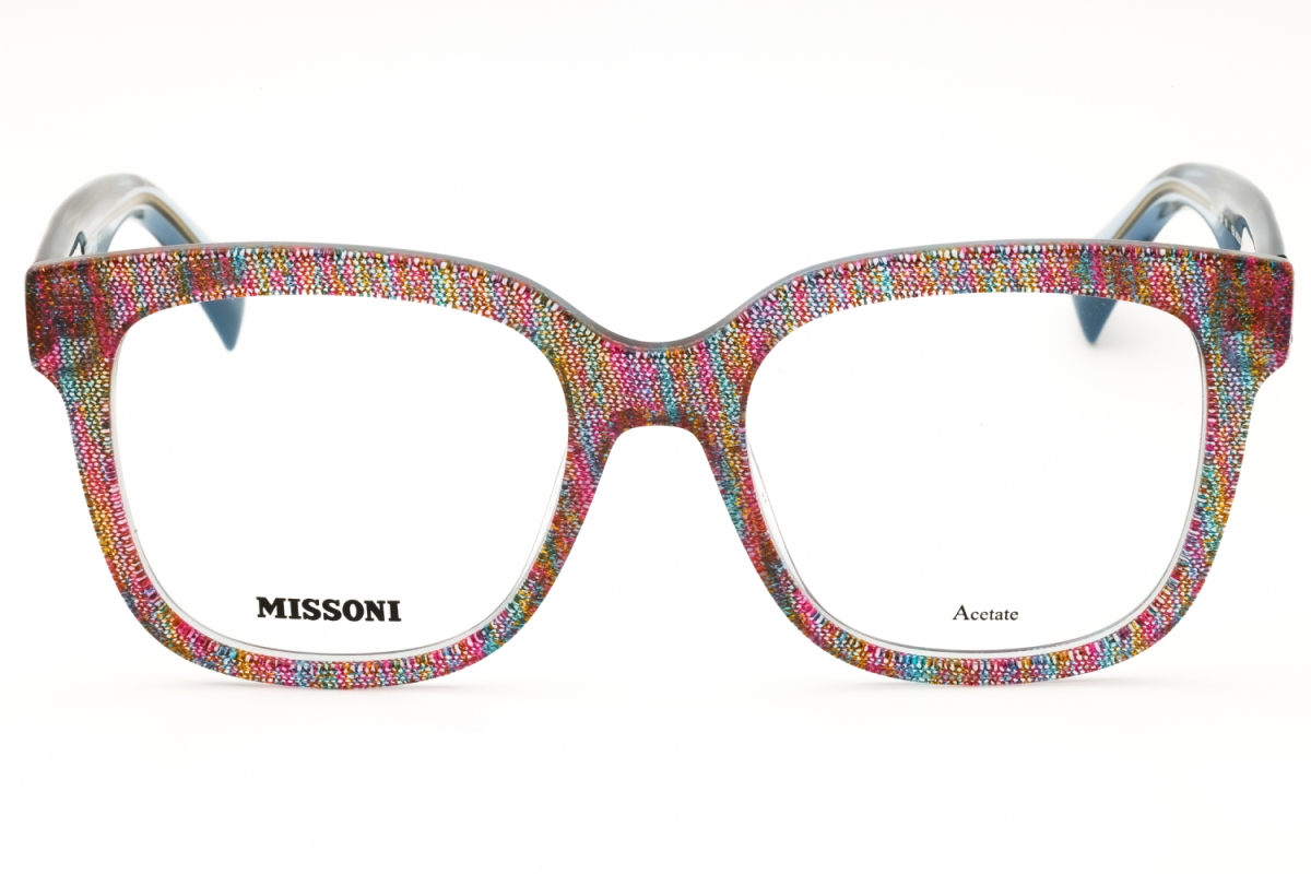 Missoni MIS0127 Women's Eyeglasses – Pink Pattern Multicolor, 51mm - Image 2