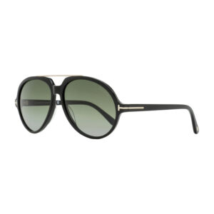 Tom Ford FT1210 Men's Sunglasses – Shiny Black / Smoke Gradient, 59mm