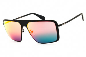 Adidas OR0036 Men's Sunglasses β Matte Black / Bordeaux Mirror, 57mm