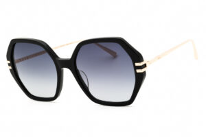 Chopard SCH370M Women's Sunglasses – Black / Grey Gradient, 57mm