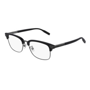 Montblanc MB0043O Men's Eyeglasses – Shiny Black, 53mm