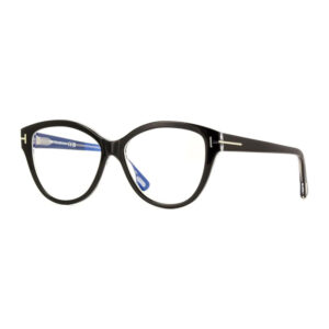 Tom Ford FT5954-B Women's Eyeglasses β Black/Crystal, 54mm