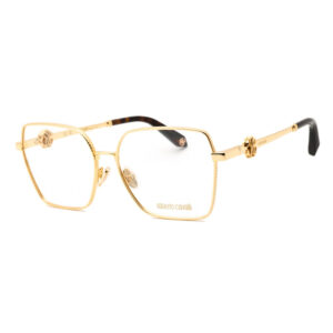 Roberto Cavalli VRC029 Women's Eyeglasses β Yellow Gold, 57mm