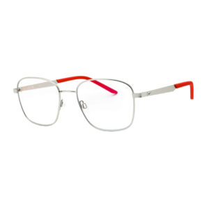Nike TRAVELERFLOWBLIB3677X Unisex Eyeglasses β Satin Silver Picante, 53mm