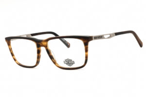 Harley Davidson HD50025 Men's Eyeglasses – Light Brown/Horn, 56mm